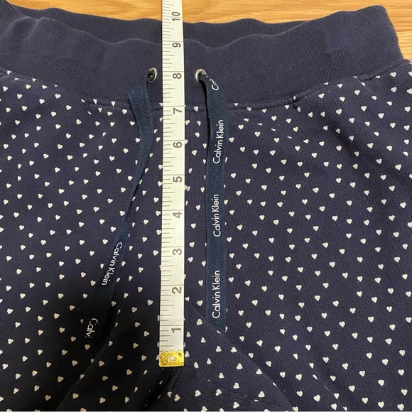 Calvin Klein pajama set size XS navy blue white cotton blend jogger long sleeve - Picture 12 of 14
